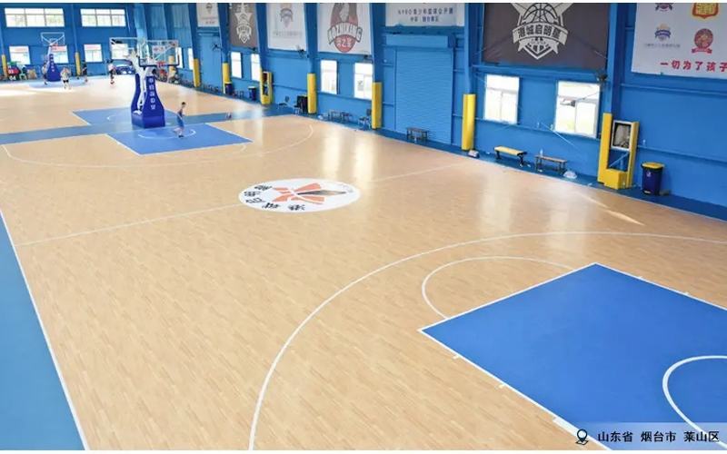 运动PVC地板 体育馆专用地胶